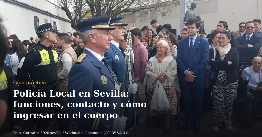 Policía Local en Sevilla: funciones, contacto y cómo ingresar en el cuerpo